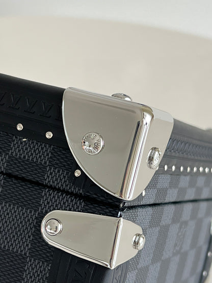 Louis Vuitton 8-Watch Set Damier Graphite Canvas
