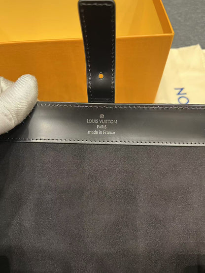 Louis Vuitton 3 Watch Case Monogram Eclipse