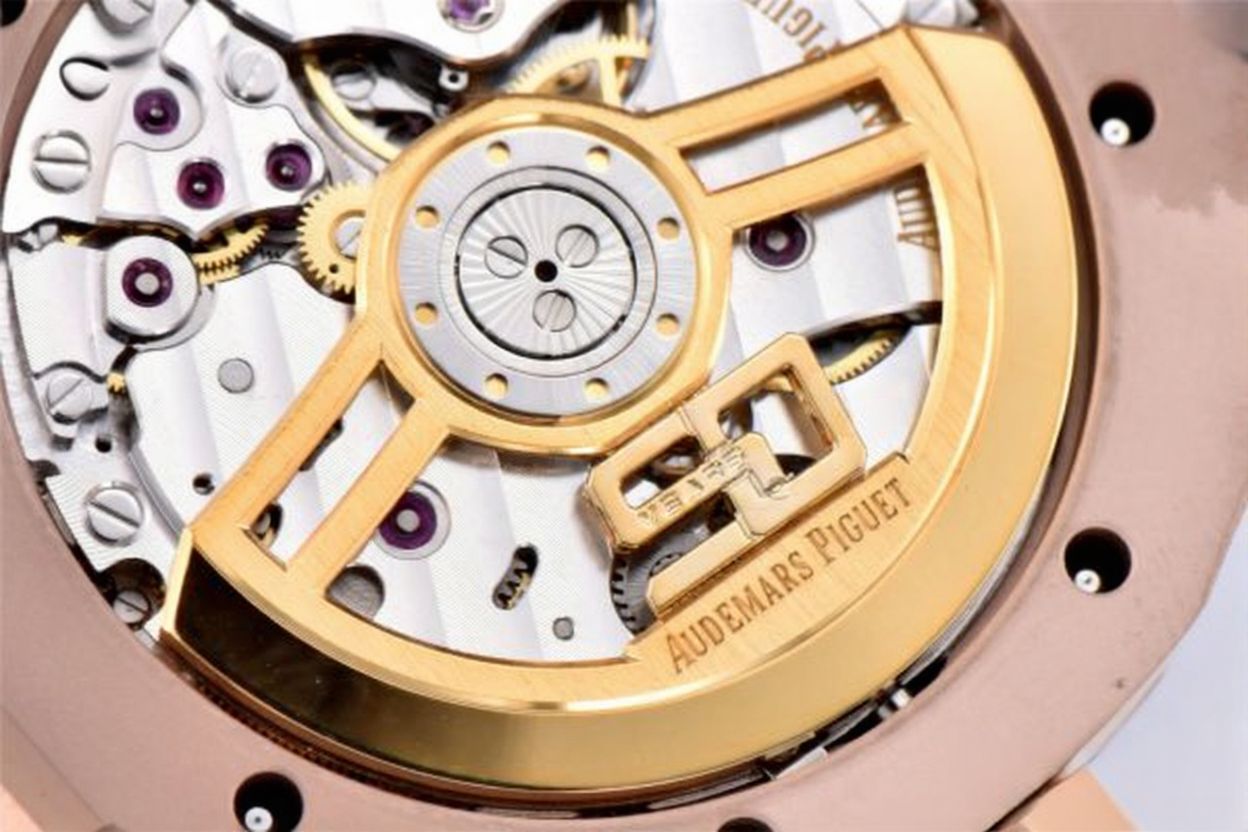 Audemars Piguet Royal Oak 41mm Rose Gold Black Dial