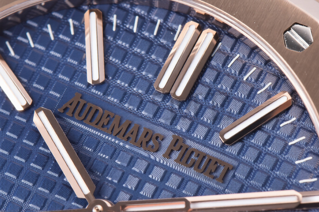 Audemars Piguet Royal Oak 41mm Rose Gold Blue Dial