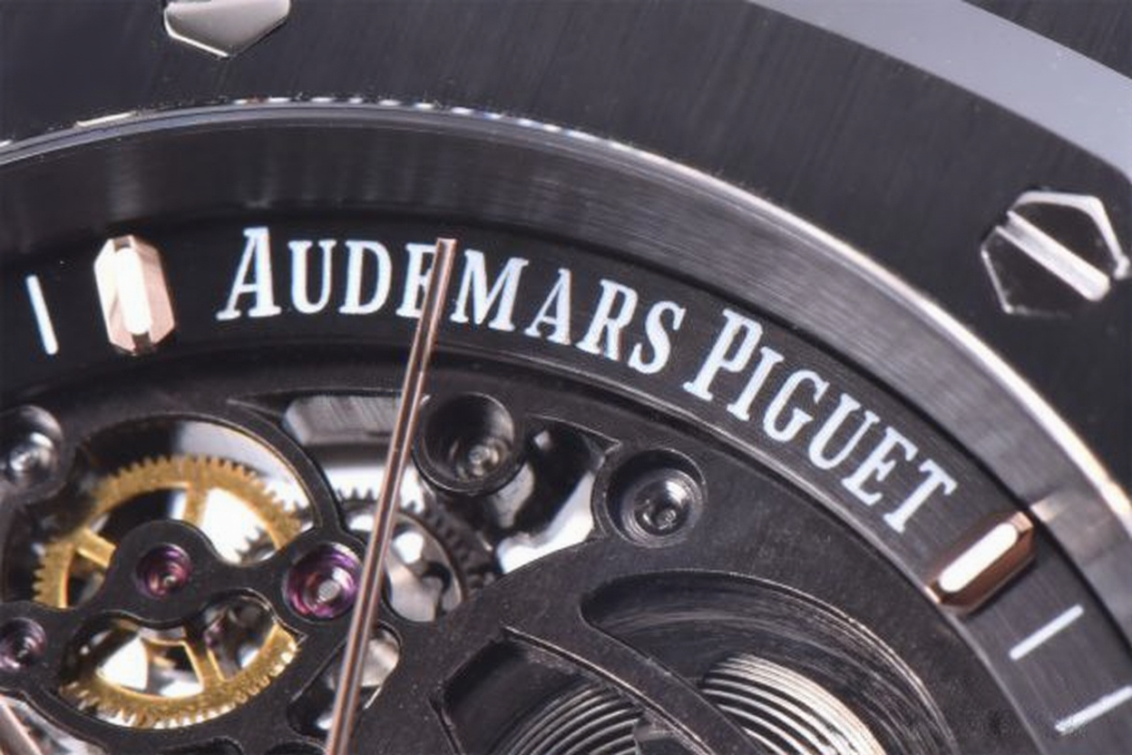 Audemars Piguet Royal Oak Black Ceramic Skeleton 41mm Black Dial