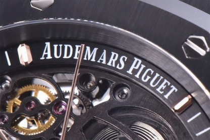 Audemars Piguet Royal Oak Black Ceramic Skeleton 41mm Black Dial