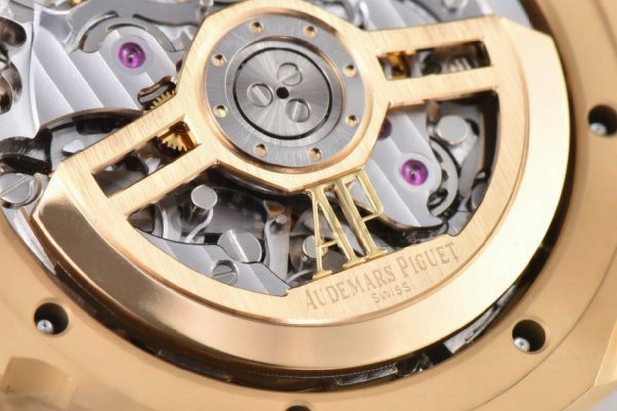 Audemars Piguet Royal Oak Chrono 41mm Frosted Gold Dial