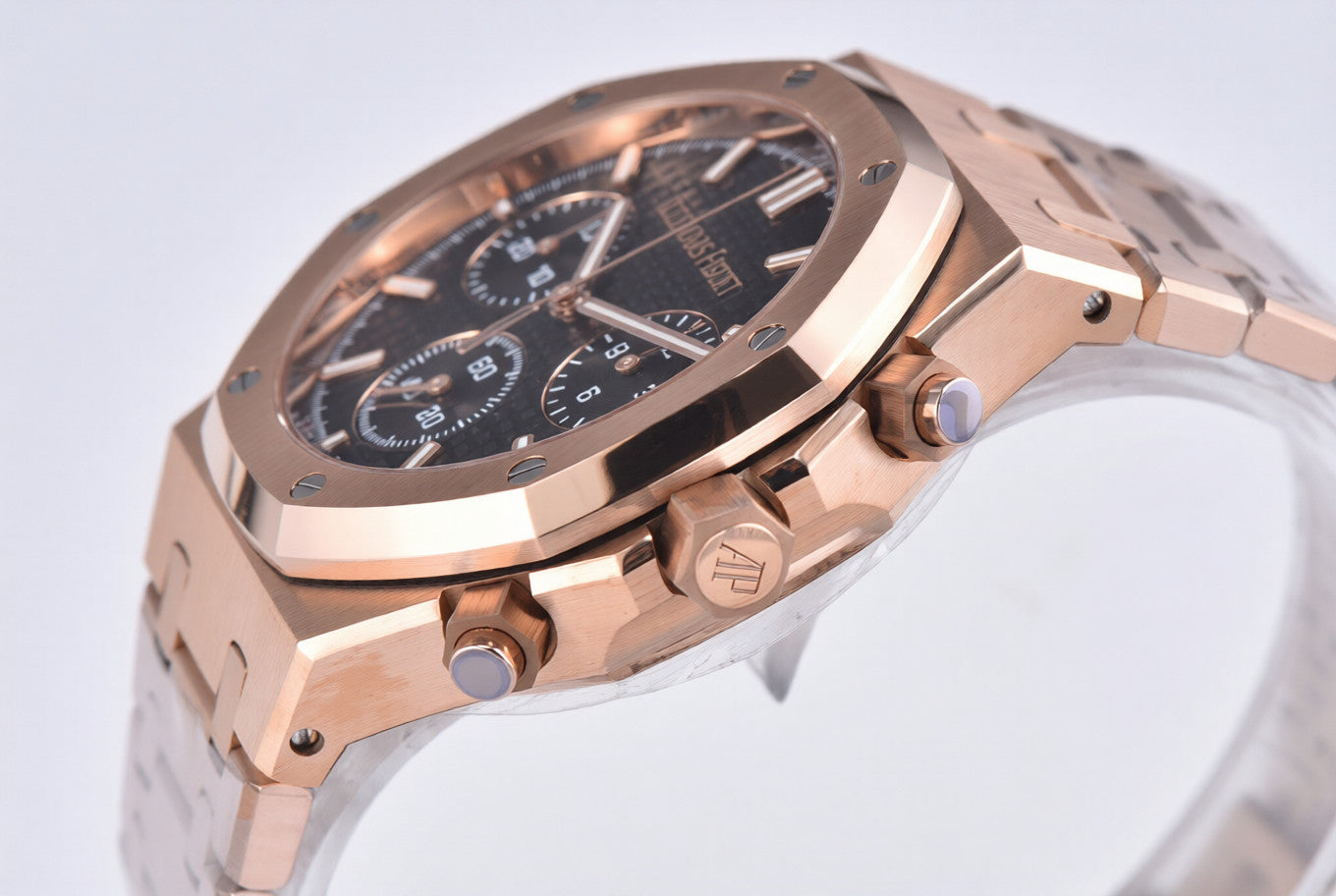 Audemars Piguet Royal Oak Chronograph 41mm Rose Gold Black Dial