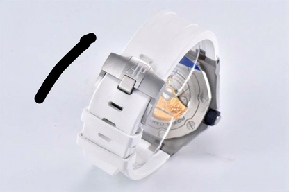 Audemars Piguet Royal Oak Offshore Diver 42mm White Strap White Dial