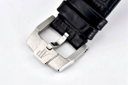 Audemars Piguet Chronograph 41mm Black Leather Blue Dial