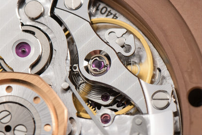 Audemars Piguet Royal Oak Chronograph 41mm Black Leather Rose Gold Black Dial