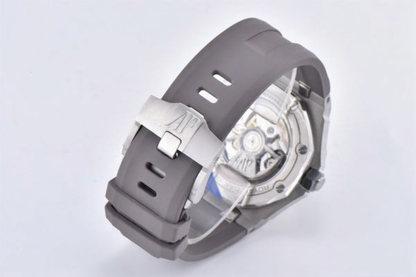 Audemars Piguet Royal Oak Offshore Diver 42mm Grey Strap Grey Dial