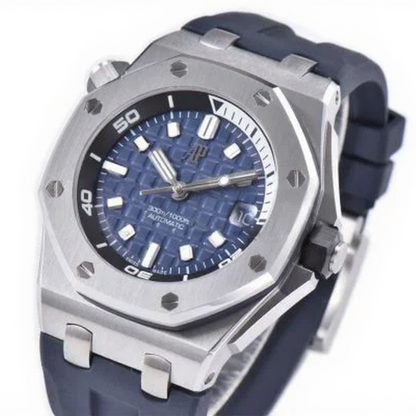 Audemars Piguet Royal Oak Offshore Diver 42mm Blue Strap Blue Dial