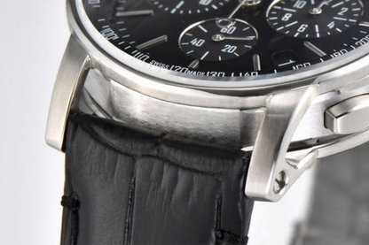 Audemars Piguet Chronograph 41mm Black Leather Black Dial