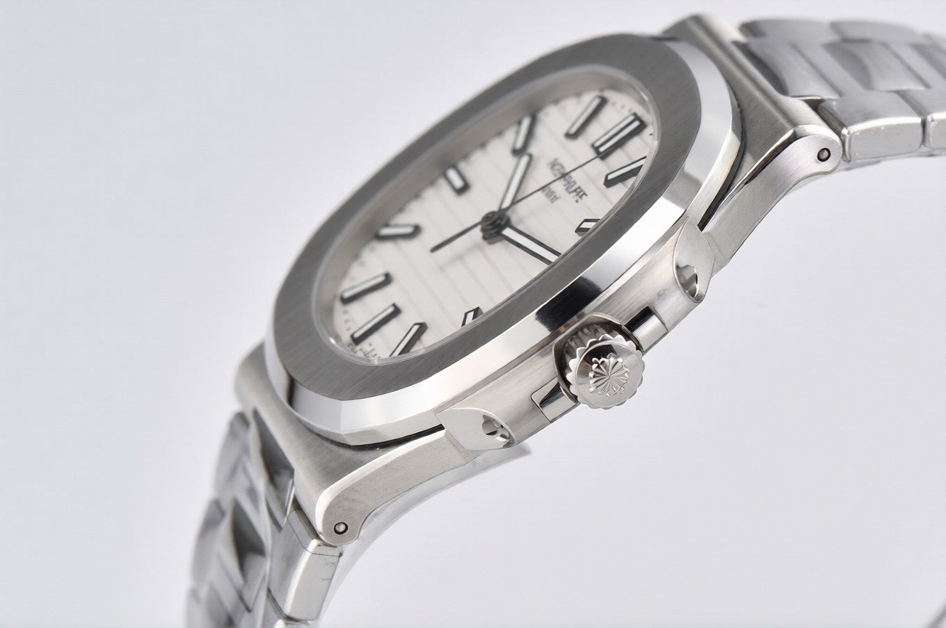 Patek Philippe Nautilus 40mm White Dial