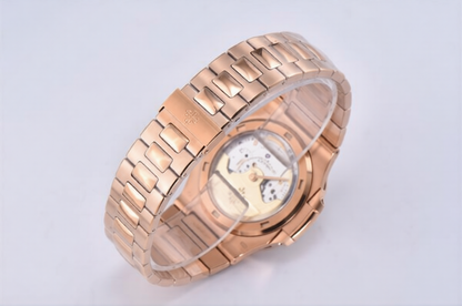 Patek Philippe Nautilus 40mm Rose Gold Brown Dial