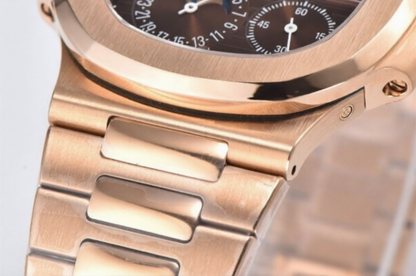 Patek Philippe Nautilus 41mm Rose Gold Brown Dial