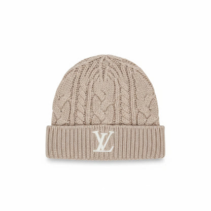Louis Vuitton Only LV Mini Cable  Beanie "Grey"