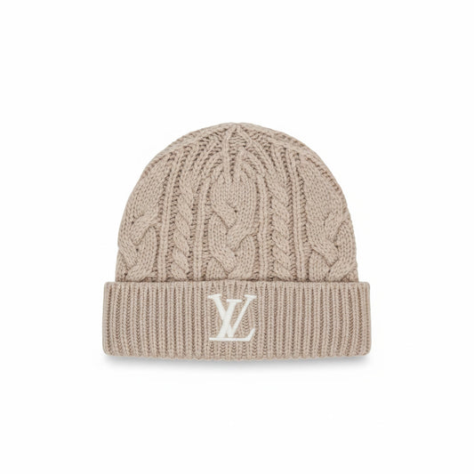 Louis Vuitton Only LV Mini Cable  Beanie "Grey"