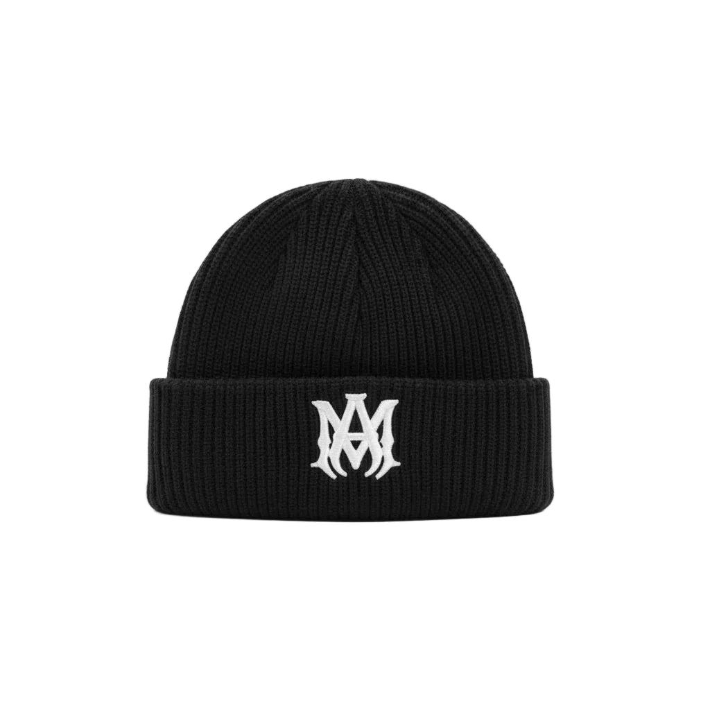 Amiri Wool Beanie "Black-White"