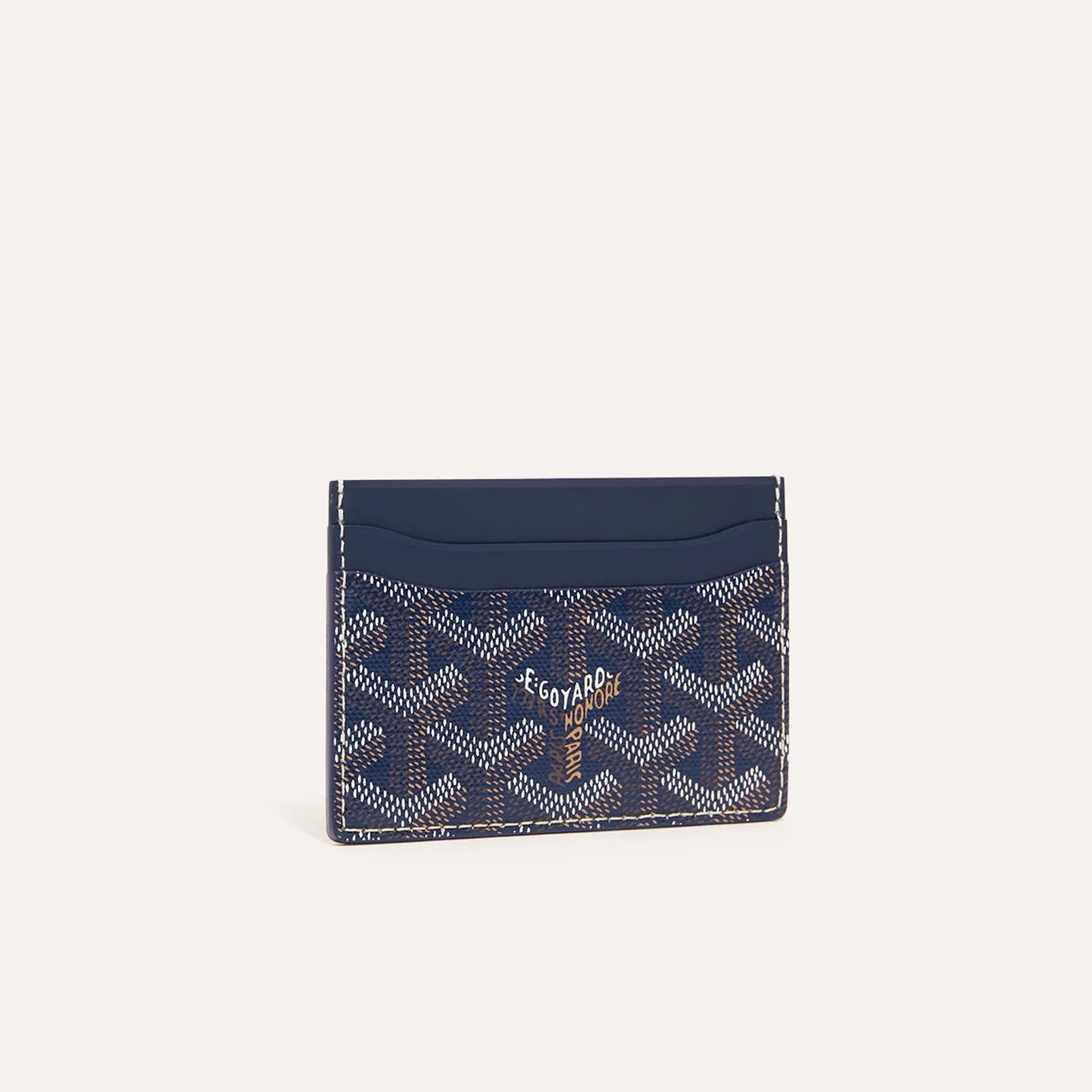 Goyard Saint-Sulpice Card Wallet “Navy Blue”