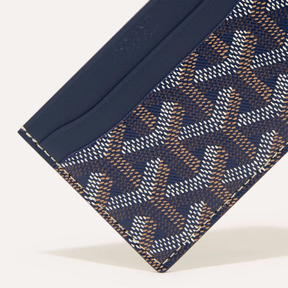 Goyard Saint-Sulpice Card Wallet “Navy Blue”