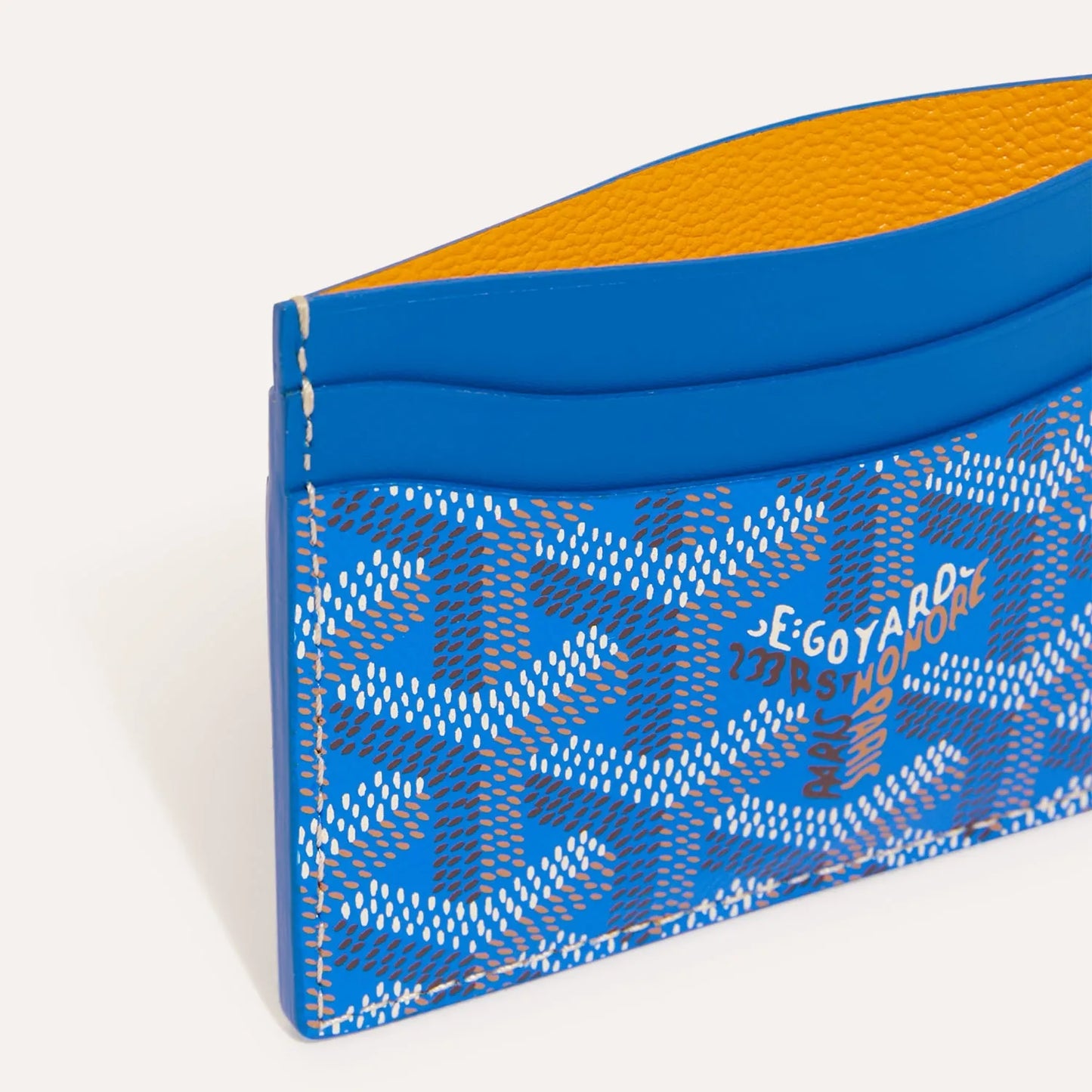 Goyard Saint-Sulpice Card Wallet “Sky Blue”