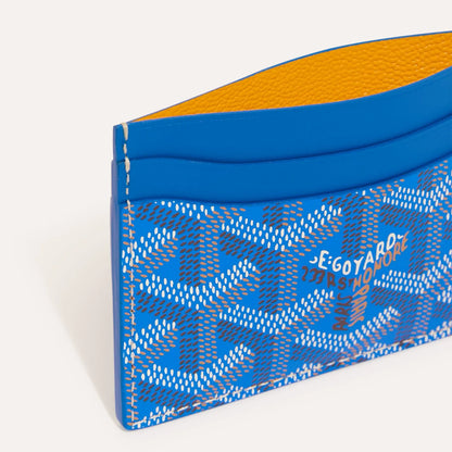 Goyard Saint-Sulpice Card Wallet “Sky Blue”