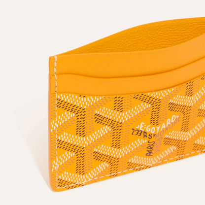 Goyard Saint-Sulpice Card Wallet “Yellow”