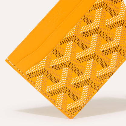 Goyard Saint-Sulpice Card Wallet “Yellow”