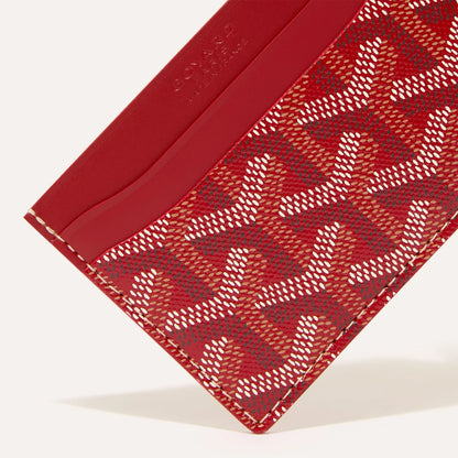 Goyard Saint-Sulpice Card Wallet “Red”