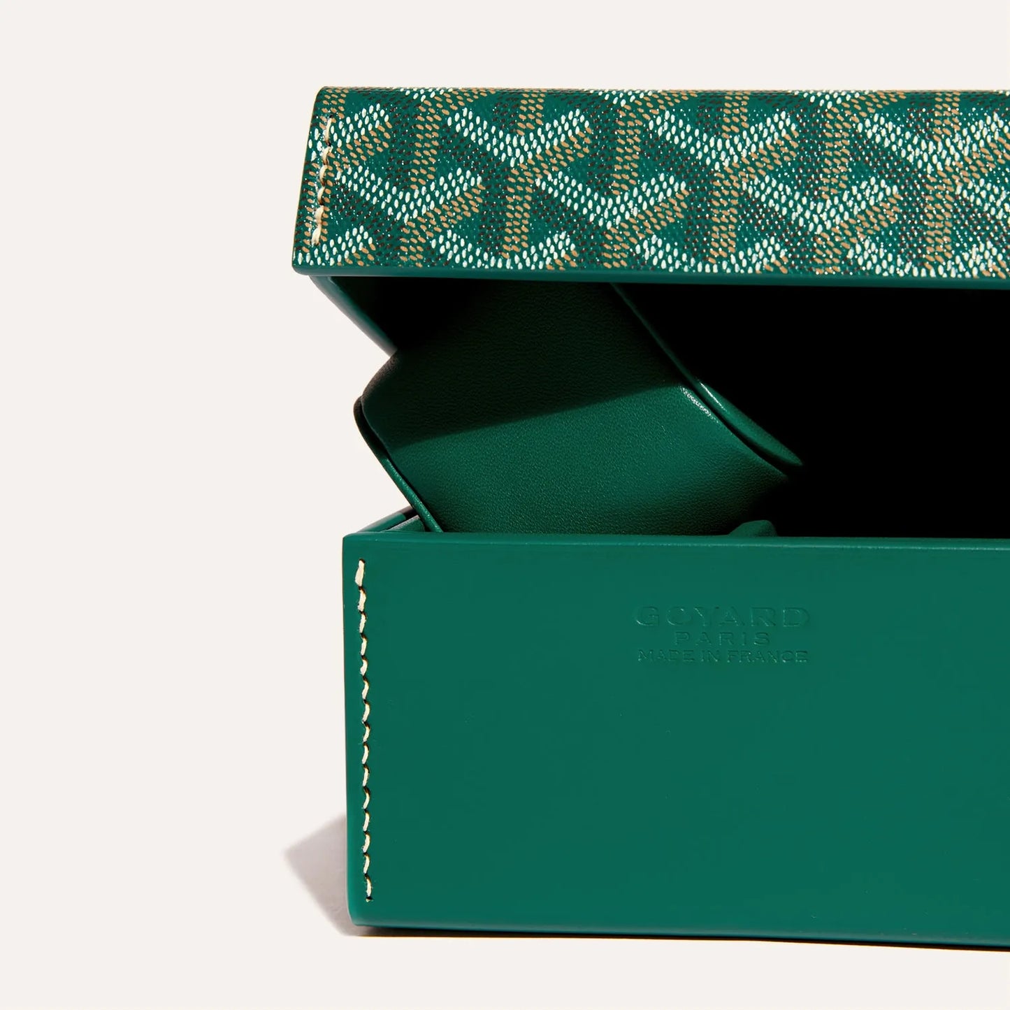 Goyard 4 Watch Case “Green”