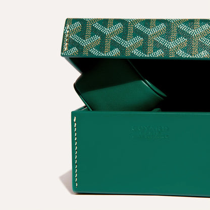 Goyard 4 Watch Case “Green”