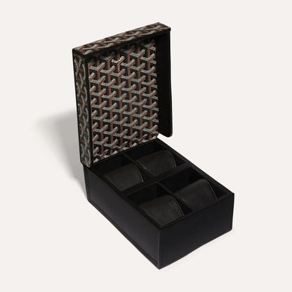 Goyard 4 Watch Case “Black”
