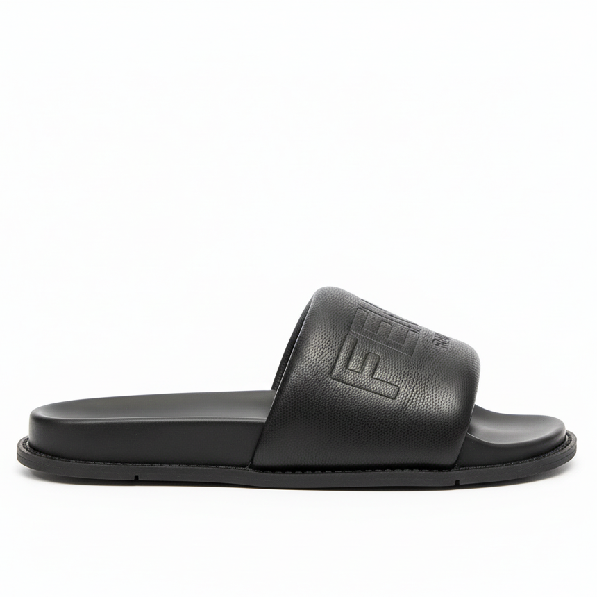 Fendi Roma Slides "Black"