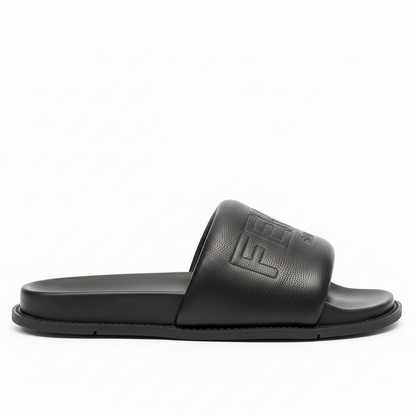 Fendi Roma Slides "Black"