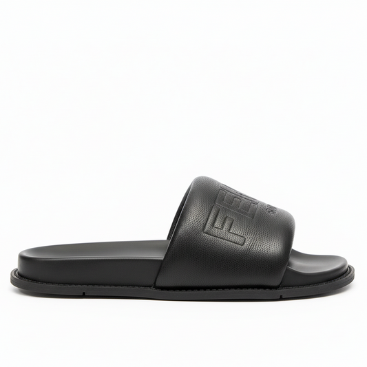 Fendi Roma Slides "Black"