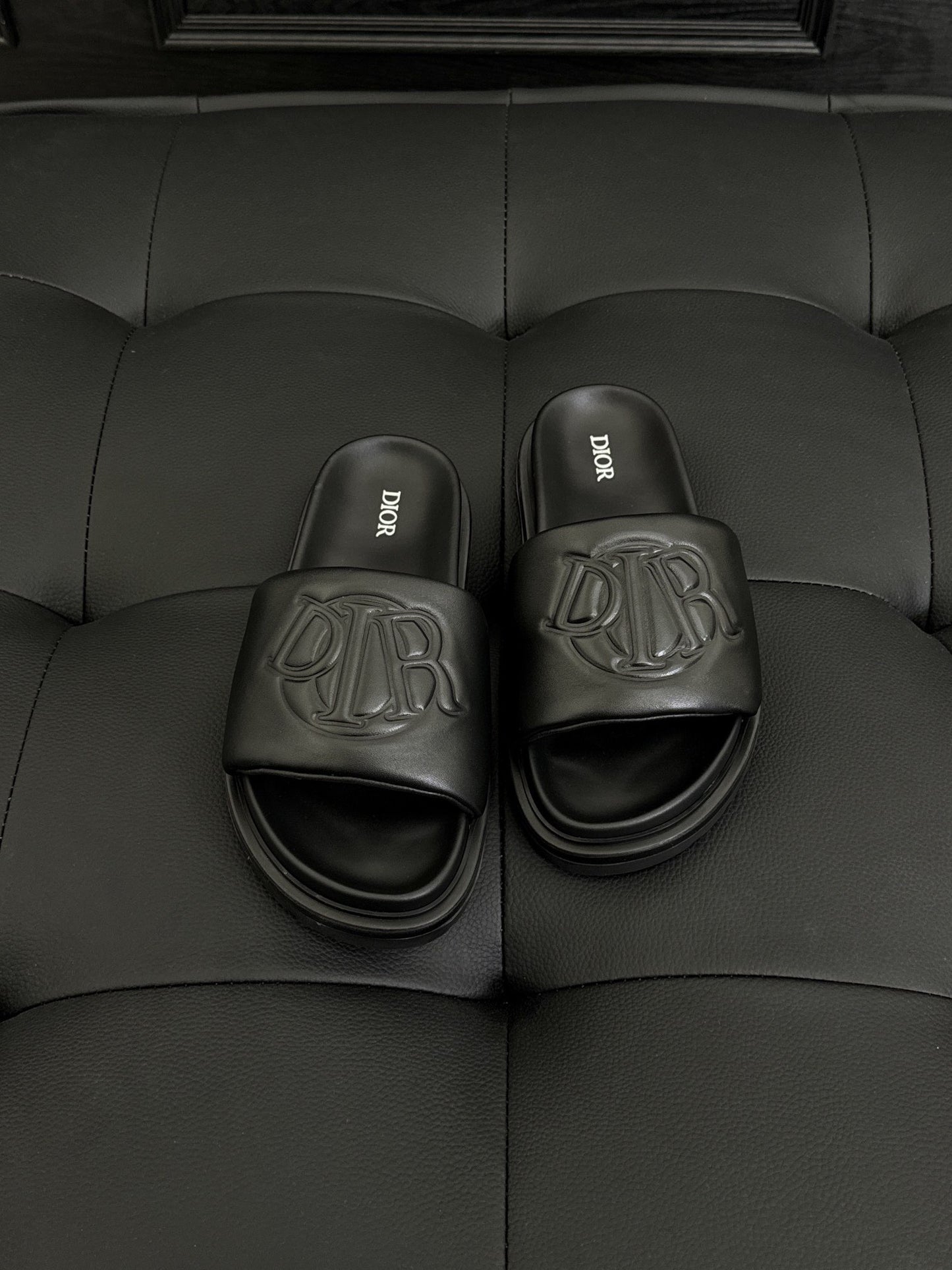 Dior Aqua Slides "Black"