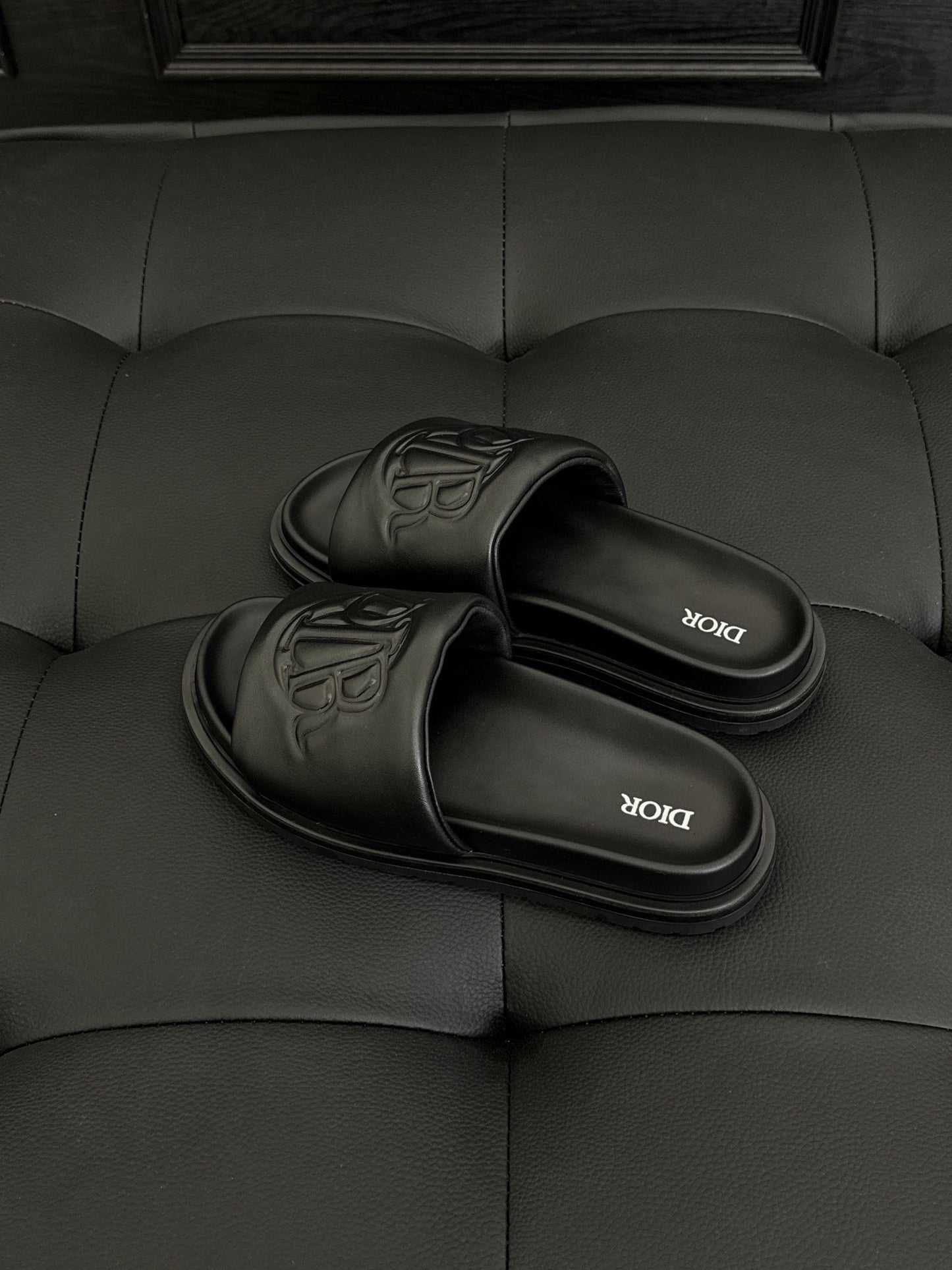 Dior Aqua Slides "Black"