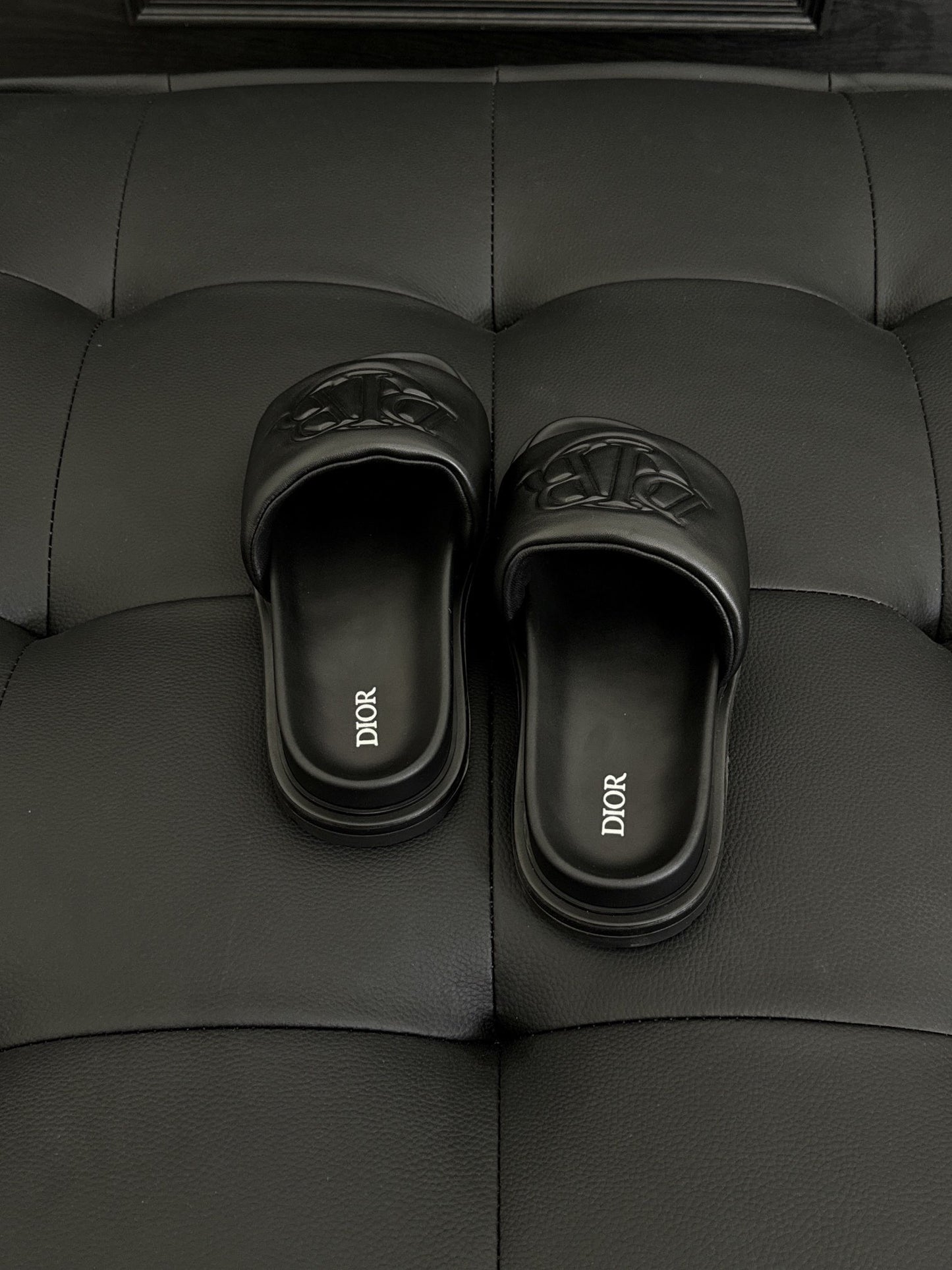 Dior Aqua Slides "Black"
