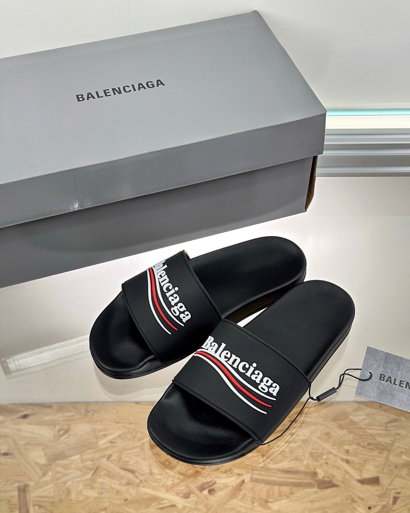 Balenciaga Pool Slides