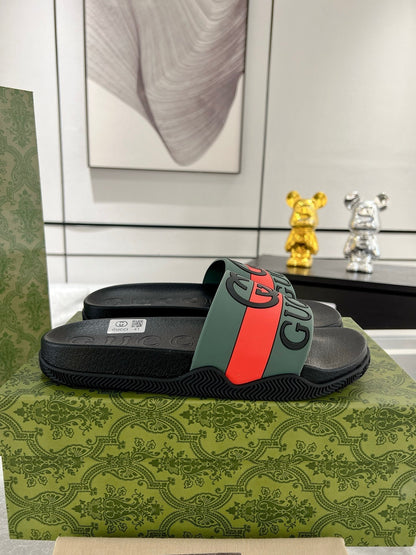 Gucci Logo Rubber Slides