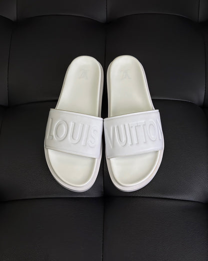 Louis Vuitton Slides "White"