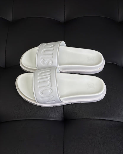 Louis Vuitton Slides "White"