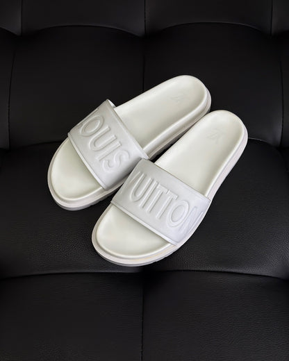 Louis Vuitton Slides "White"