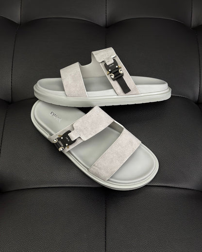 Dior Aqua Sandals "Grey Suede"