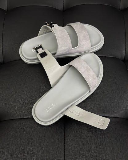 Dior Aqua Sandals "Grey Suede"