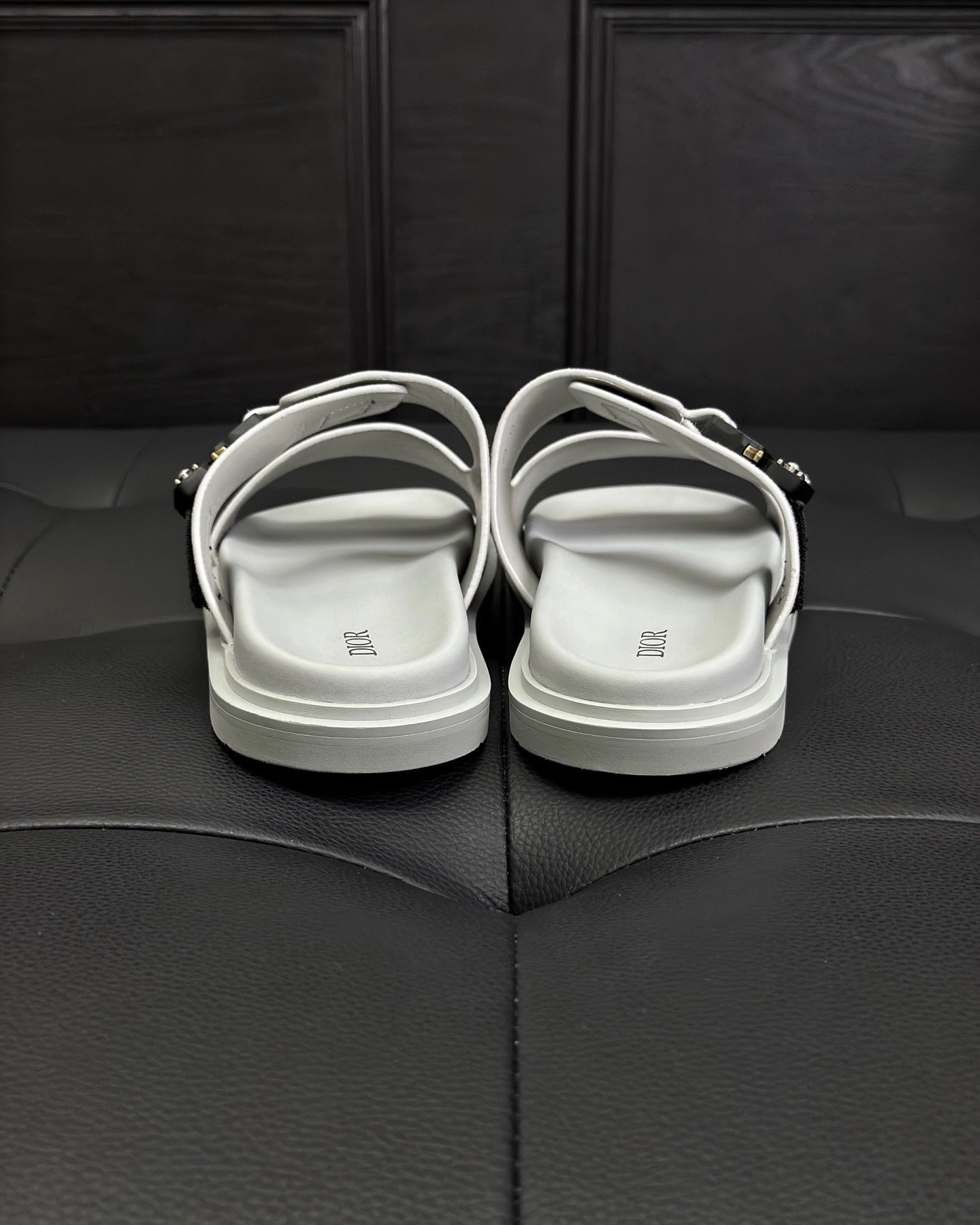 Dior Aqua Sandals "Grey Suede"