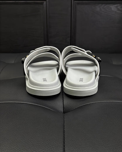 Dior Aqua Sandals "Grey Suede"
