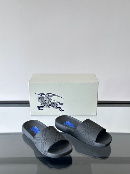Burberry Dive Slides "Black"