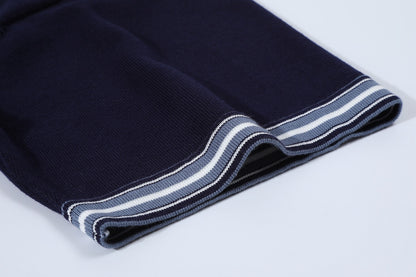 Dior Homme Logo Embroidred Polo T-Shirt “Navy Blue”