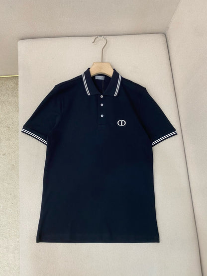 Dior CD Icon Polo T-Shirt “Black”