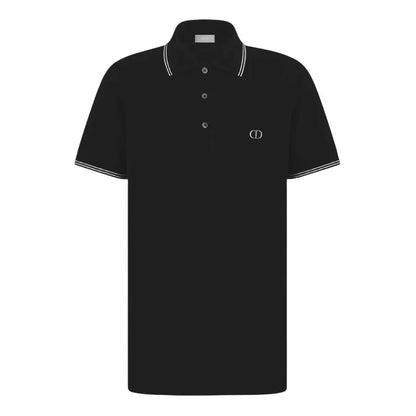 Dior CD Icon Polo T-Shirt “Black”