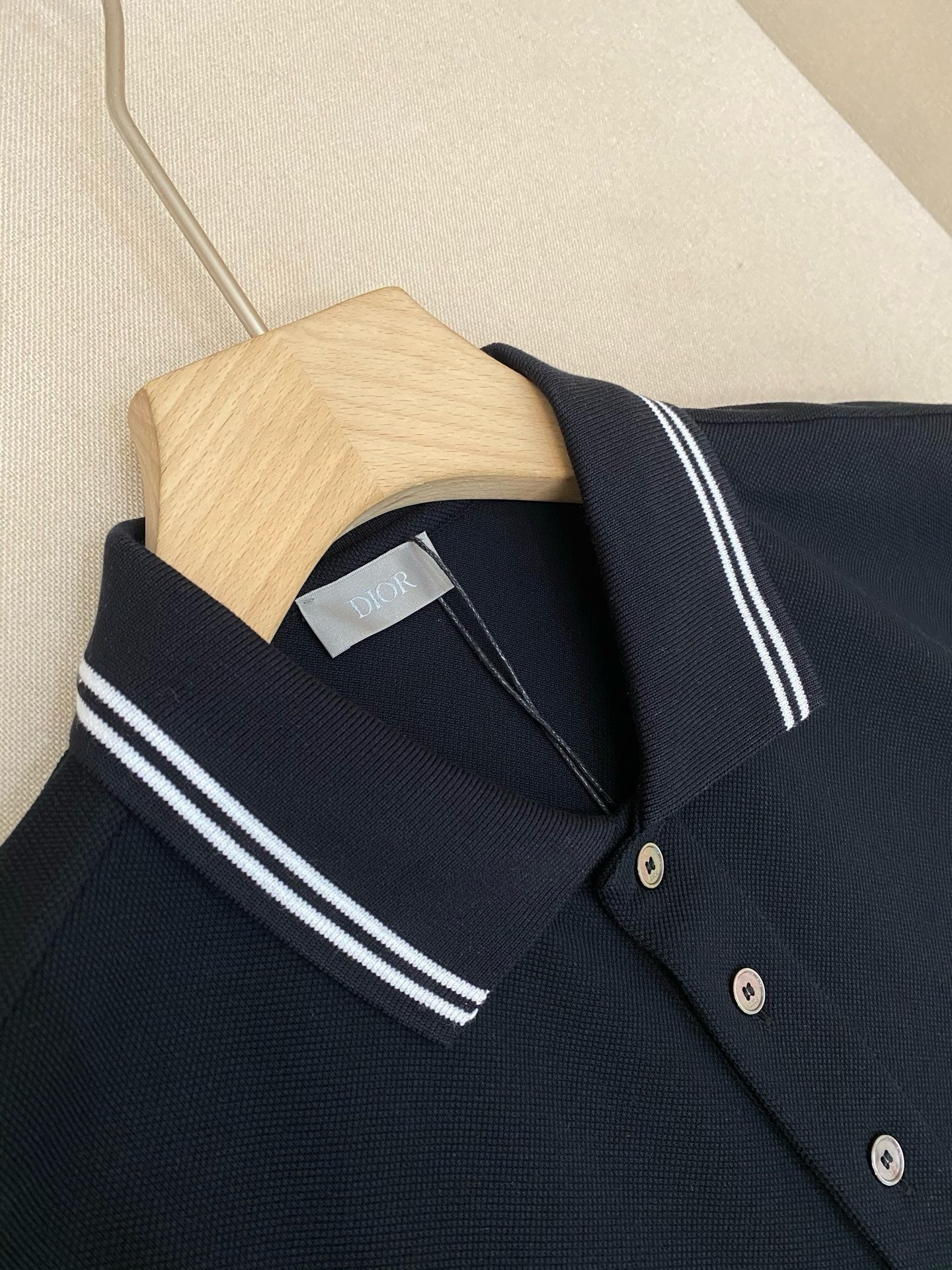 Dior CD Icon Polo T-Shirt “Black”